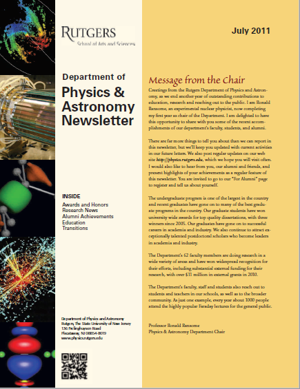 alumni newsletter july 2011