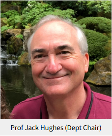 Prof Jack Hughes (Dept Chair)